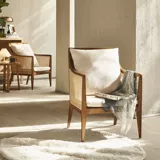 Диван из натурального дерева для отдыха для пожилых людей, комплект для отеля, 3 предмета