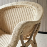 Дорожная плетеная натуральная мебель, комплект для отдыха, 3 предмета