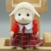 Hàng loạt gia đình chính hãng Cô gái rừng chơi Nhà mô phỏng Mini Flocking Toy Doll - Sheep Brother Sister đồ chơi cho trẻ sơ sinh Đồ chơi gia đình