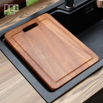 Pop kitchen deck solid wood household anti-mold cutting board board panel cutting board