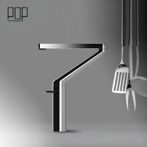 POP kitchen and bathroom faucet hot and cold vegetable wash basin faucet copper rotating creative sink wash basin faucet