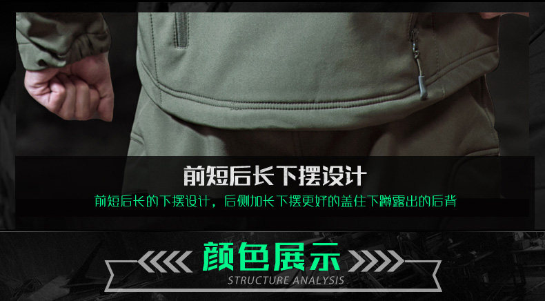 逸鹤户外冲锋衣男女潮牌三合一软壳加绒加厚迷彩登山服防水风外套 逸鹤户外冲锋衣男女潮牌三合一软壳加绒加厚迷彩登山服防水风外套