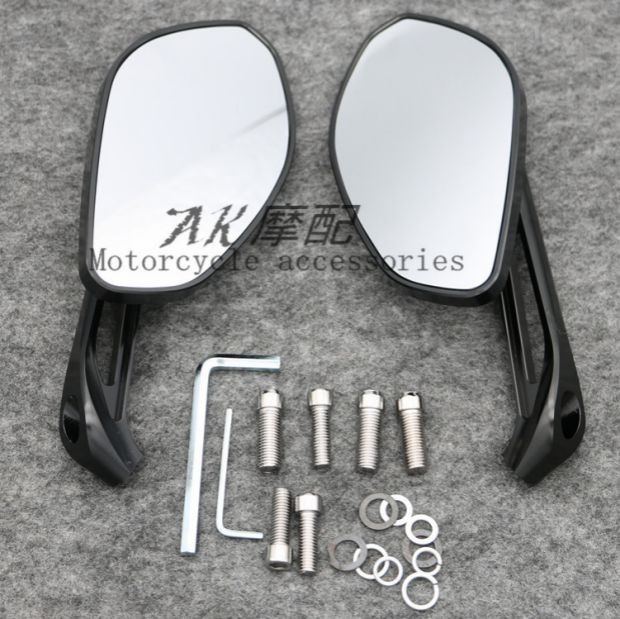 Ducati Street Fighter 848/1098 / Monster 1100/1200 CNC đơn giản Tất cả gương chiếu hậu lớn bằng nhôm - Xe máy lại gương gương xe máy nhỏ gọn
