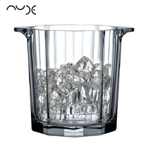 Send ice clip] European original imported crystal ice bucket wine Champagne ice bucket ice bucket ice bucket ice bucket ice bucket ice bucket ice bucket