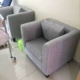 gia đình nhỏ của ba da tiết kiệm đơn quán cà phê Internet quán cà phê Internet ghế máy tính sofa nhà sofa nhỏ Mini giải phóng mặt bằng - Ghế sô pha