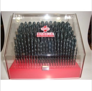 Taiwan Su's SUS-D-101 bit 12 sets of straight shank twist bit HSS high-speed mesh bit