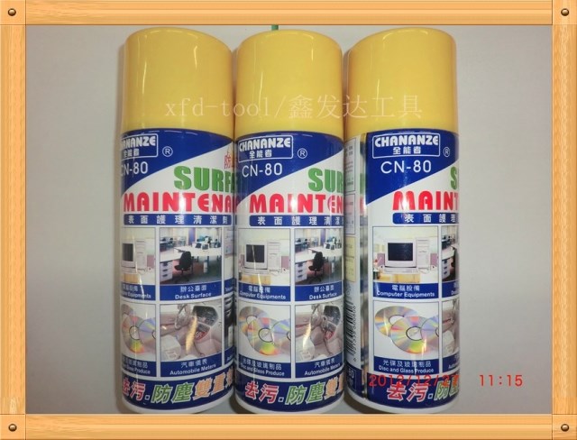 Chất làm sạch bề mặt chống tĩnh điện CN-80 Chất tẩy rửa bề mặt toàn diện CN-80, 420ML - Phụ kiện chăm sóc mắt bình xịt ô tô