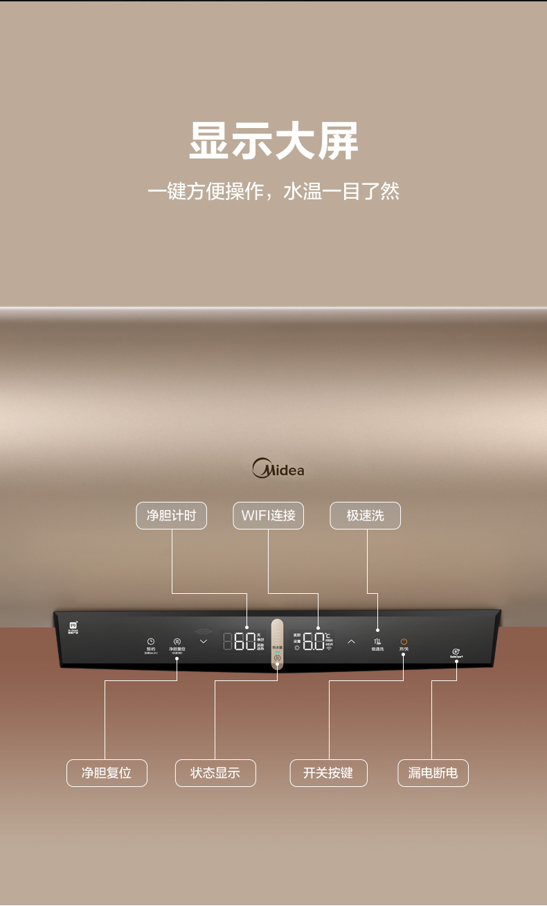 美的 JQ5 电热水器 60升 图19