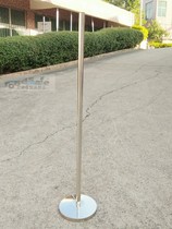 Stainless steel pole stainless steel base movable sign post movable sign stainless steel post