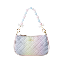 Mifi Rainbow Gradient Axillary Bag 2024 New Summer Dopamine Adolescent Girls Oblique Satchel Design Sensation Single Shoulder Bag