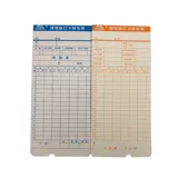 Карта посещаемости Punch Pank Paper Micro Computency Clock Special Punch Paper Paper/Mating Paper Paper Card бесплатная доставка Universal