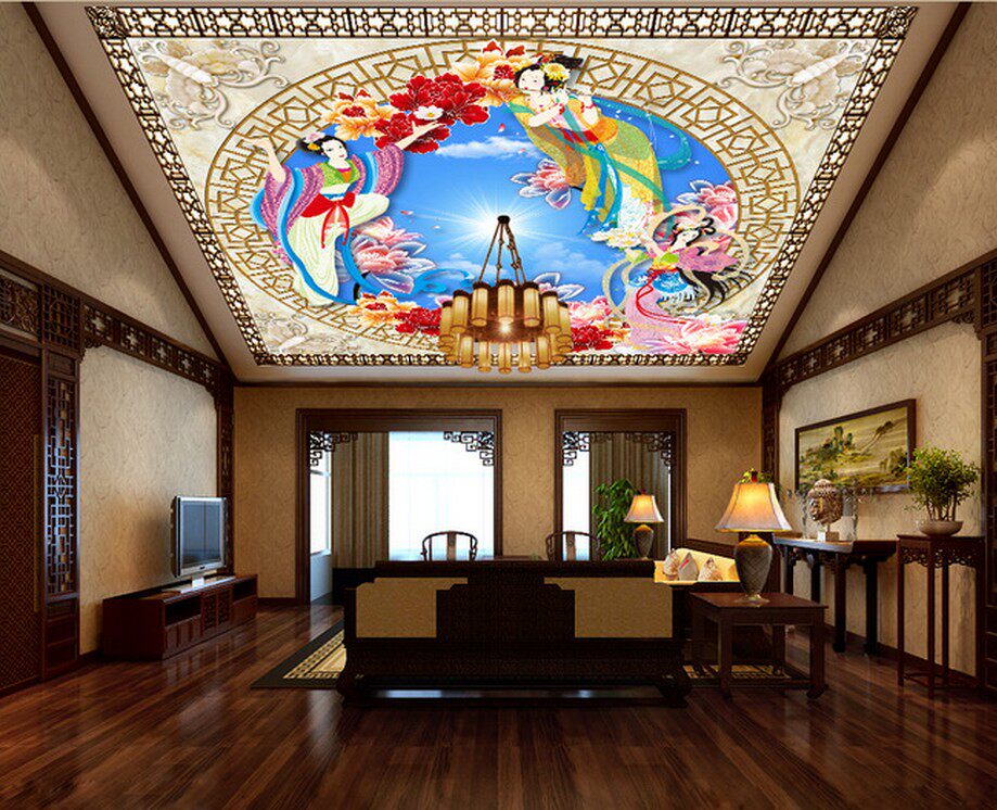 High definition soft film ceiling UV film Write true film Kabu light box 3P cloth background wall billboard set to do