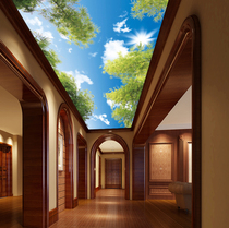 UV ceiling soft film white film card cloth advertising mobile phone shop background light box Inkjet knife scraping cloth material