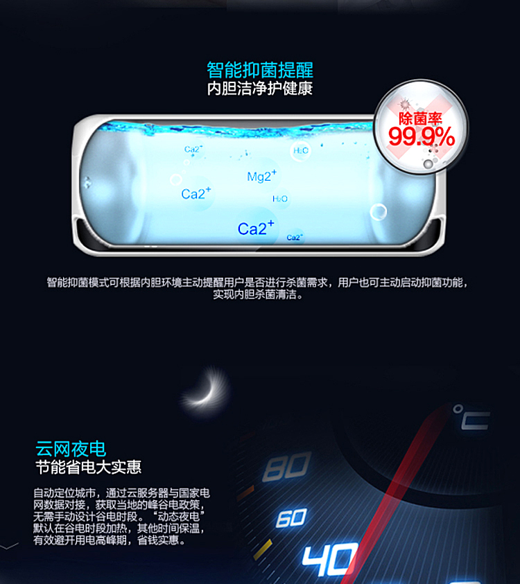 máy nóng lạnh ferroli Haier / 海尔 ES60H-E9 (E) máy nước nóng trực tiếp ariston