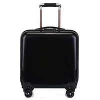 Черный чемодан, 18 дюймов