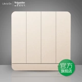 Schneider Electrical Switch Specter четыре, четыре создания четырех -открытого двойного переключателя.