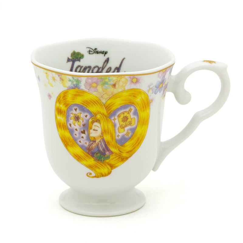 In-Stock Japanese Purchase of Sanrio Ceramic Disney Rapunzel Limited Edition Mug, Dinner Plate, Round Plate, Coffee Cup