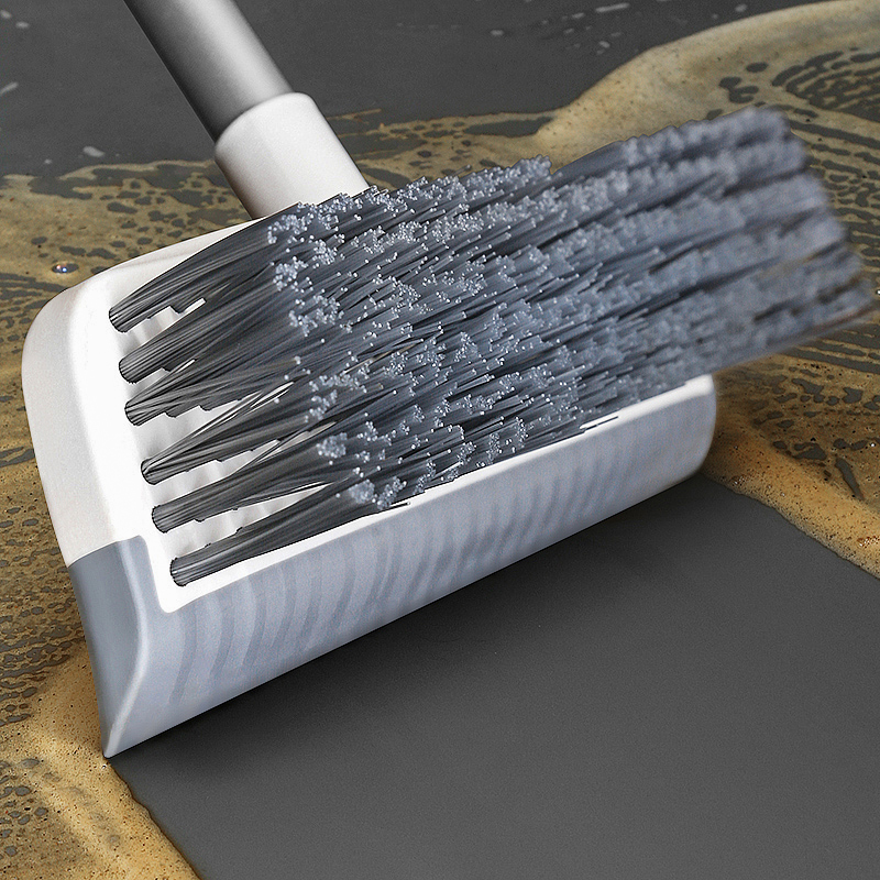 Floor brush toilet brush floor brush long handle no dead angle shower room toilet wash floor tile artifact bathroom floor brush