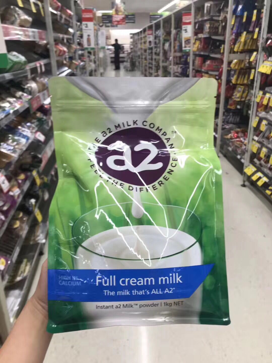 2 Australian imports of a2 children, students, elderly pregnant women, full-fat, high-calcium, high-protein milk powder, adult milk powder