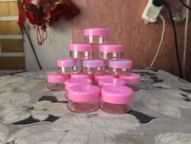 30g high-end transparent plastic box Cosmetics eye cream butter snow oil butter packing box Gift box sample box