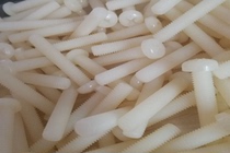 Pan head cross nylon isolation screw column Plastic bolt Plastic insulation nylon screw PM8X12 -- 55