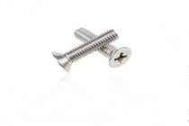 304 Stainless steel flat head cross mechanical tooth screw countersunk head machine tooth stud bolt KM2 5X5 6--40