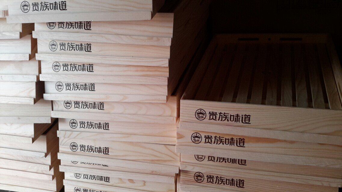 Khay bánh mì khay gỗ rắn tủ trưng bày tấm gỗ nướng khay gỗ thịt bò và thịt cừu khay đào sắc nét tấm trực tiếp đũa gỗ cao cấp xuất khẩu