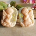 DIY handmade xà phòng khuôn cầu nguyện thiên thần khuôn rửa xà phòng tinh dầu xà phòng silicone nhựa khuôn xà phòng lạnh - Tự làm khuôn nướng
