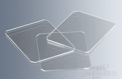 MARIENFELD细胞计数板盖玻片20x26x0.4mm或22x22x0.4mm