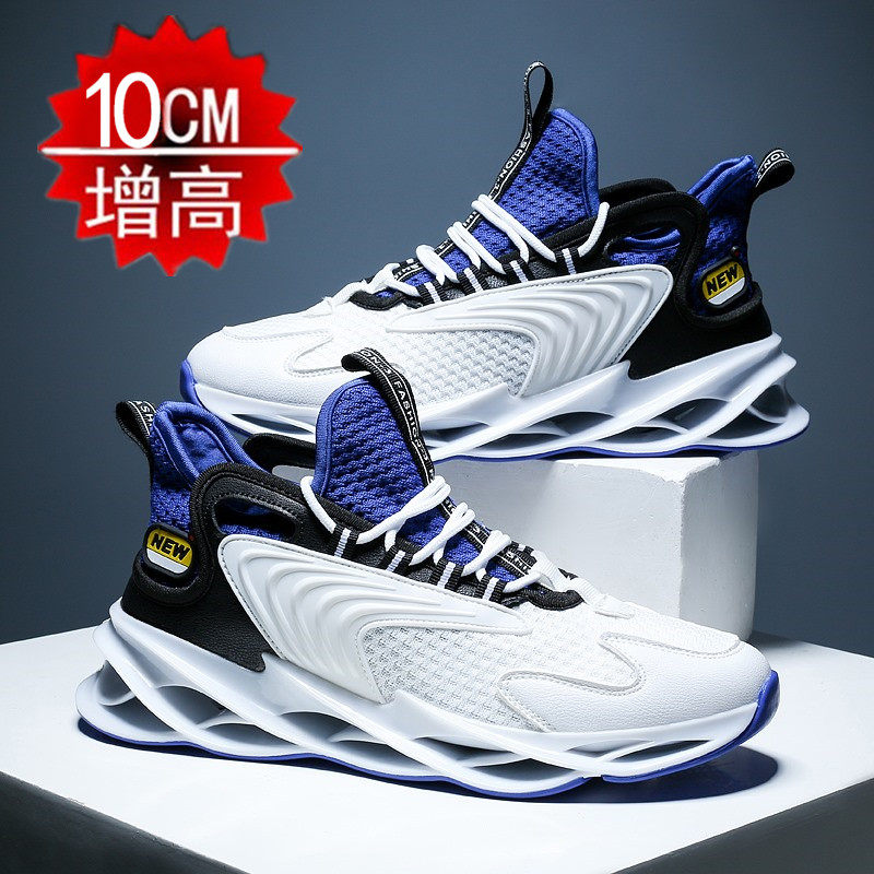 Inner Heightening Men's Shoes 10cm2022 Winter Breathable Invisible Men's Casual Heightening Shoes 8cm Sports Trendy Shoes Blade