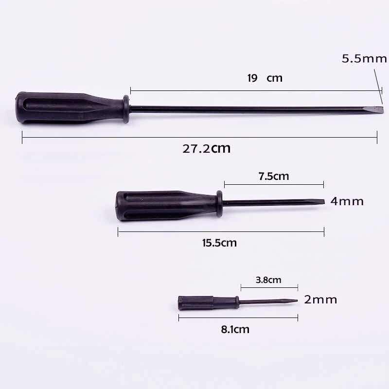 Screwdriver Screwdriver Electrical tools Flat mouth word rose knife Large, medium and small word Rose