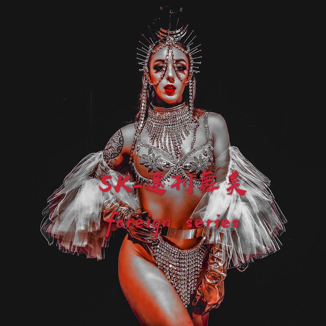 SK Shorthand Dance Beauty Golden Goddess Streaming Suclaw Drill Series Nightclub Club Play Out Gogo Series-Taobao