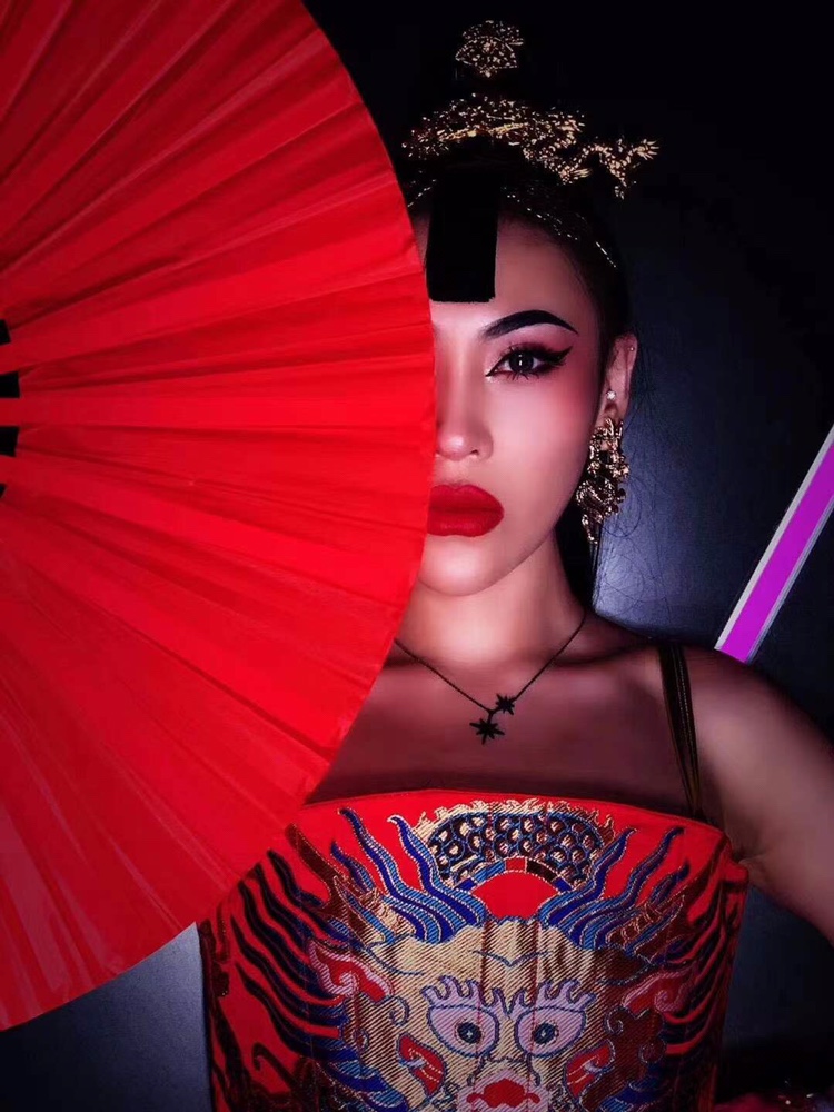 Speed ​​​​Dance Beauty Chinese Style Custom Fan