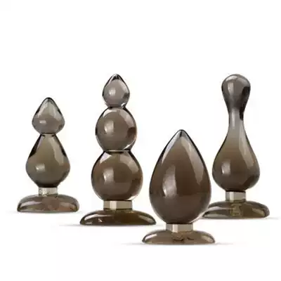 SM entry soft training suction cup large anal plug male and female universal vestibule out wearing massage equipment Adult