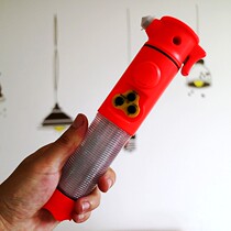 Five-in-one multi-function safety hammer with alarm function with flashlight flash light Escape life-saving hammer