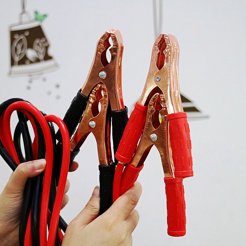 Car Hitch Battery Clips Wire Batter Wire 500MA 2 2 m Emergency Self-driving Supplies Car Battery Line