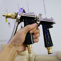 Water pipe car wash set High pressure car wash garden household car wash water gun head Pagoda copper water gun All copper connector