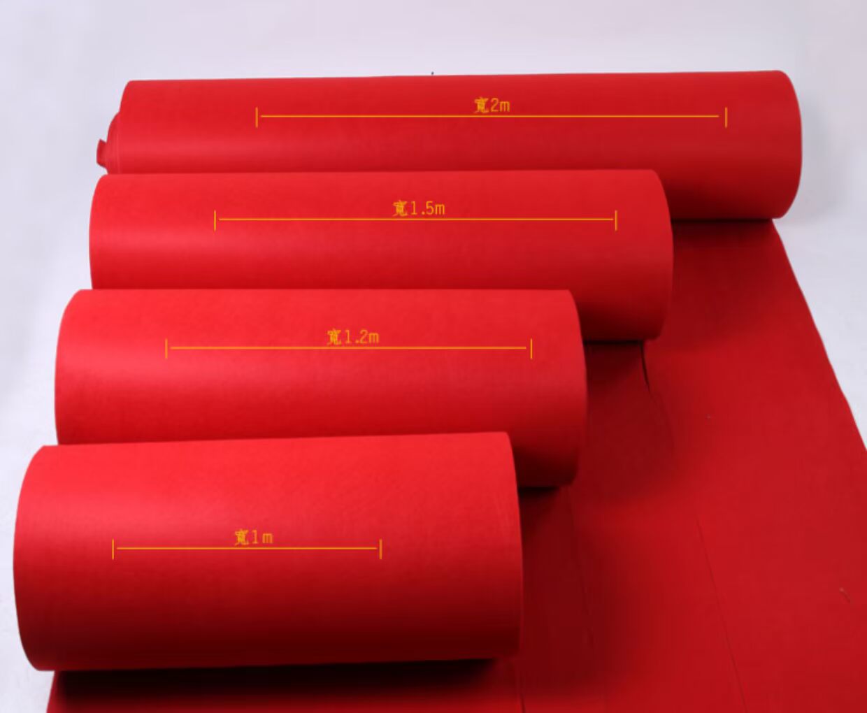 Đặc biệt đám cưới thảm đỏ Triển lãm cưới thảm đỏ một lần dày lên sân khấu lễ khai mạc thảm trải giường mùa đông