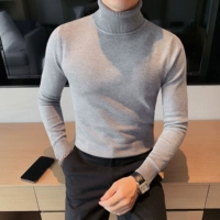 Светло -серая высокая шея