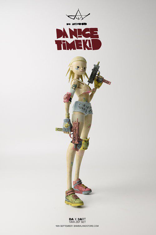 3A ThreeZero MOUNT NINJI DA NICE TIME KID Die Antwoord Action
