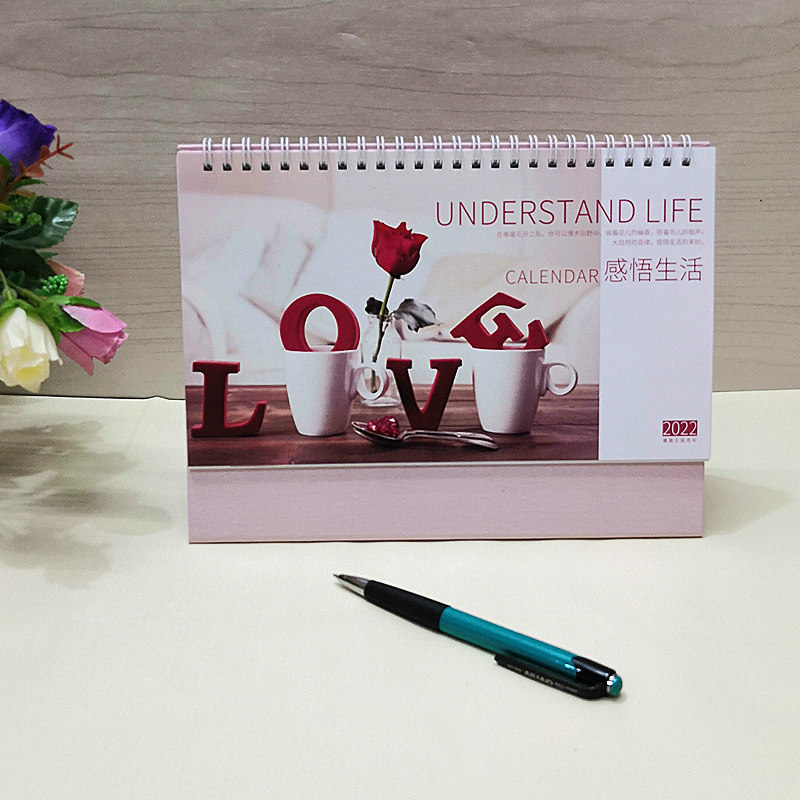 2022 company table calendar calendar wholesale New Year advertising gift month calendar custom creative business international calendar