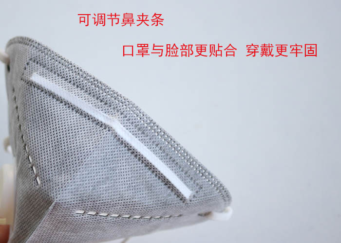 Марлевая повязка от пыли kn95口罩带呼吸阀囗罩头戴式活性炭透气防尘防工业粉尘打磨防灰尘