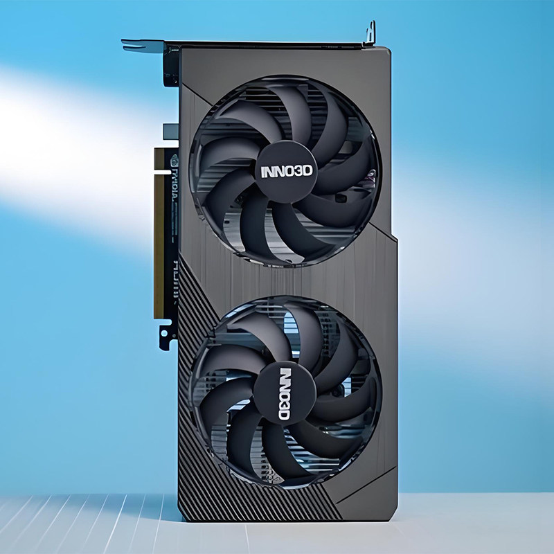 Innotek/Esports Rebel Rtx 5050 Graphics Card, Ray Tracing Ai Acceleration, Supports Dlss 4, Powerful and Efficient Cooling