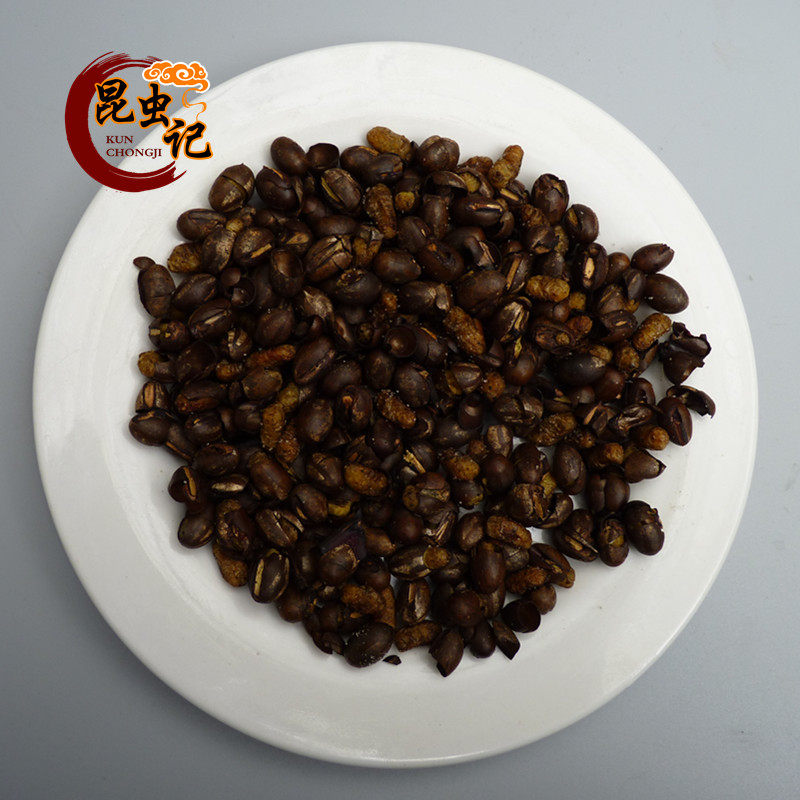 Yangla can edible insect gourmet foreign spicy wave bristle eight Jiazi egg 50g insect record