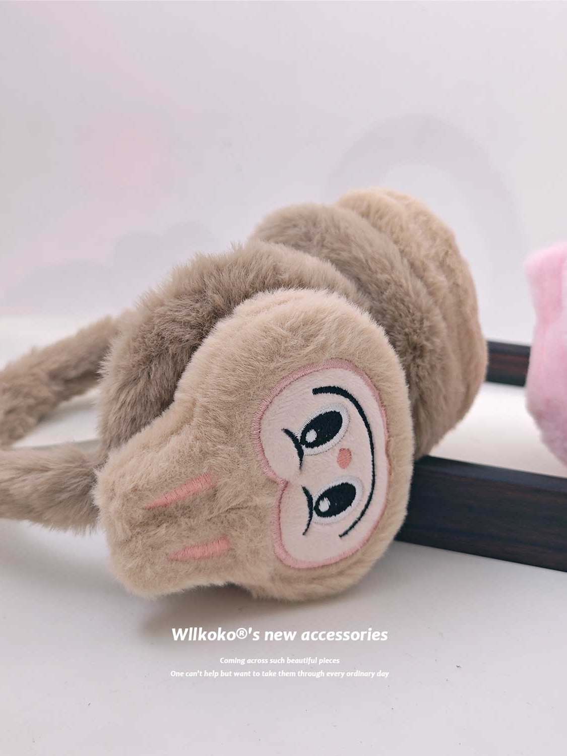 Cartoon Cute Plush Earmuffs for Students, Children, Girls, Anti-Freeze Ear Protection, Ear Warmers, Suitable for Ages 3 and Up, Can Be Used by Adults