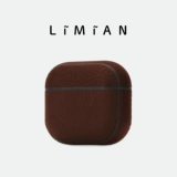 Существует LM ｜ Индивидуальная красная кожаная кожа Airpods123 Generation Airpodspro12 Генеральная гарнитура оболочка настраиваемого защитного комплекта.