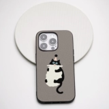 Apple, чехол для телефона, мультяшный многоцветный защитный чехол, iPhone16, iPhone16 Pro, из натуральной кожи, защита при падении