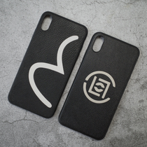 Chao brand Edison Chen mobile phone case leather law sheep handmade evisu trend simple mobile phone case CLOT male gift