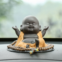 Cute and happy Buddha Car Pendulum creative Millover Like a car in-car In-car Decorations in the car