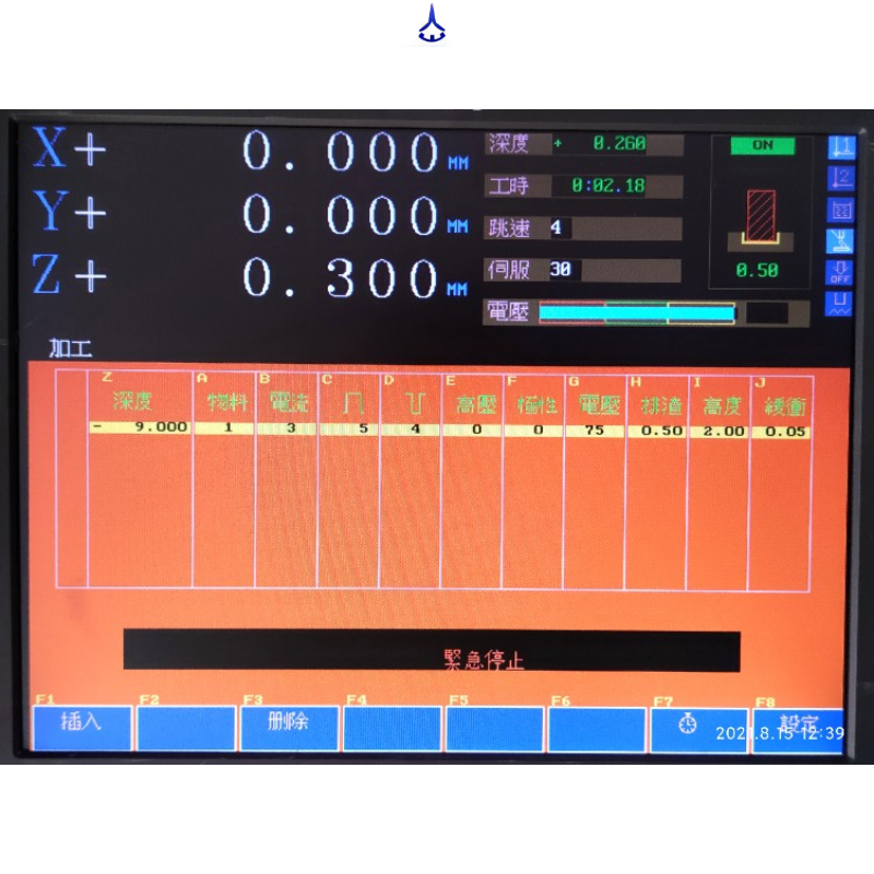 Electric spark machine frequency repair of old control cabinet transformation and replacement of new table one system lifting performance to promote production efficiency